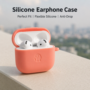 Wholesale Custom Soft Silicone Earbuds Case