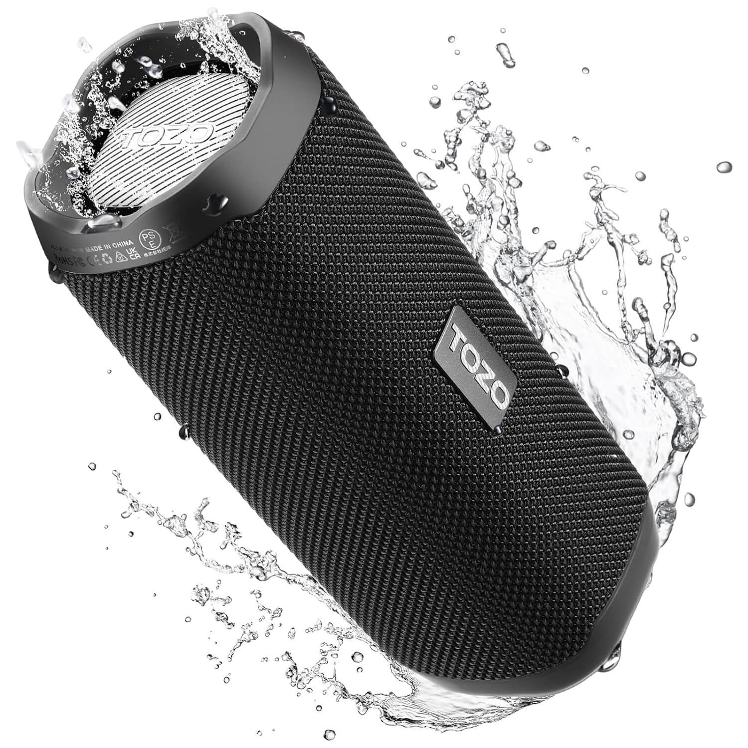 TOZO PA2 portable Bluetooth speaker with IPX8 waterproofing