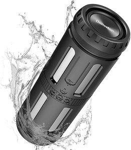 HP IPX5 Waterproof Outdoor Speakers with Flashlight Table Lamp
