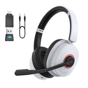 G962 Dynamic ENC Mic Dual 2.4G Low Latency Over Ear Wireless Gaming Headset
