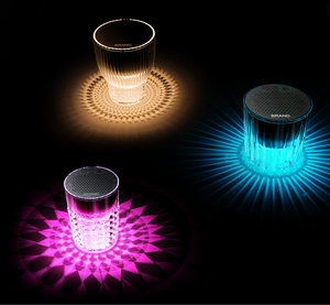 5W Portable RGB Speaker with Bass Boost 12H Playtime