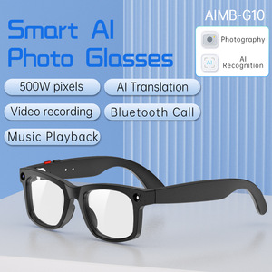 Anti-shake 1080P Smart Glasses Earphones AI ChatGPT