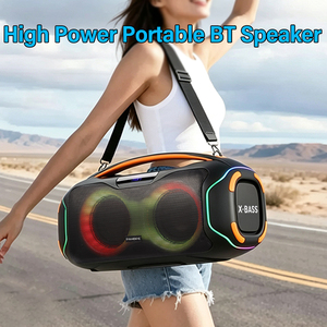 High Power Outdoor Portable RGB Speaker IPX6 Waterproof